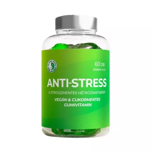 DR.CHEN ANTI-STRESS GUMIVIT. VEGAN 60DB - Bio és natúr étrendkiegészítők