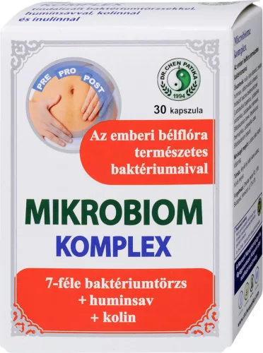 Dr.chen mikrobiom komplex kapszula 30 db