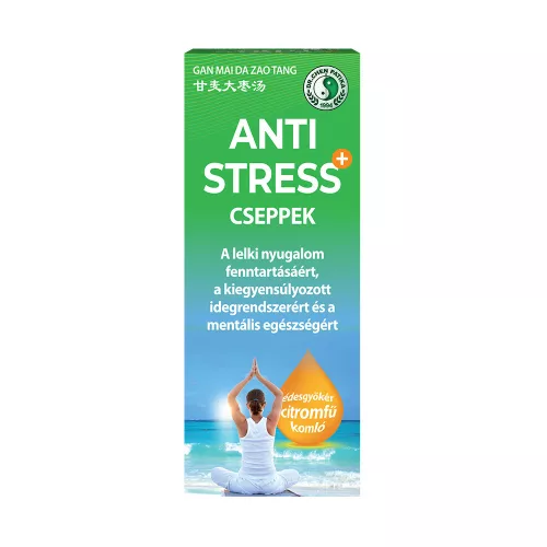 Dr.chen anti-stressz cseppek+ 200 ml - Bio és natúr étrendkiegészítők
