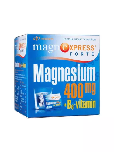 Innopharm magnexpress forte 400mg granulátum 20 db - Bio és natúr étrendkiegészítők