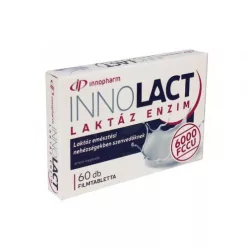 Innopharm innolact laktáz enzim 6000 fccu filmtabletta 60 db - Bio és natúr étrendkiegészítők
