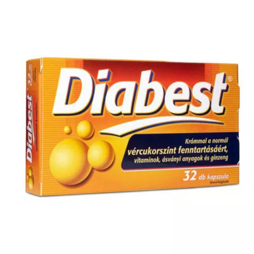 Innopharm diabest komplex étrend-kiegészítő filmtabletta 30 db - Bio és natúr étrendkiegészítők