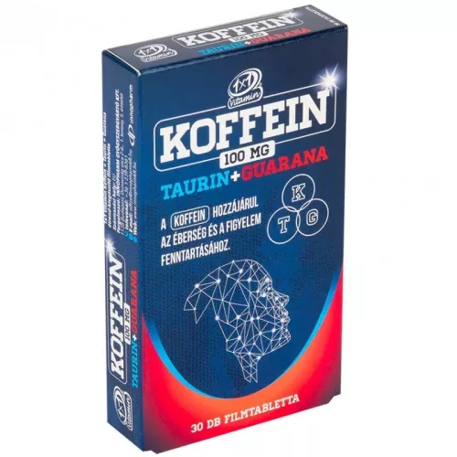 1x1 KOFFEIN+TAURIN+GUARANA 30 db - Bio és natúr étrendkiegészítők