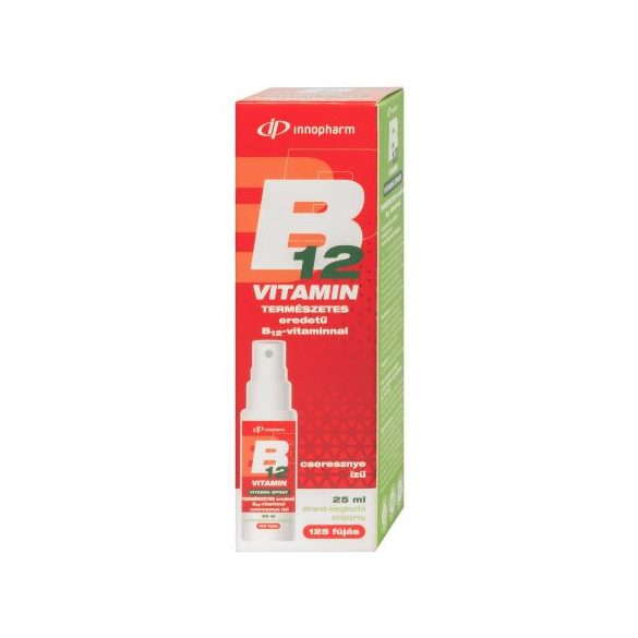 Innopharm b12-vitamin cseresznye ízű szájspray 25 ml