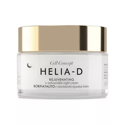 Helia-D cell concept 65+ bőrfiatalító+ránctalanító krém éjszakai 50 ml - Bio és natúr kozmetikumok
