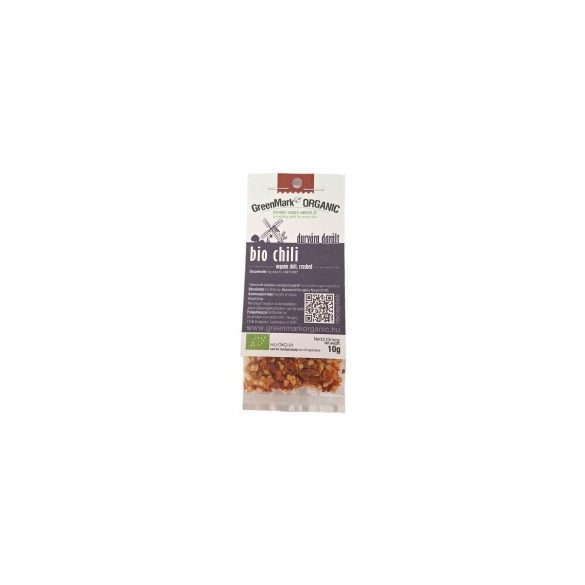 Greenmark bio chili durvára darált 10 g