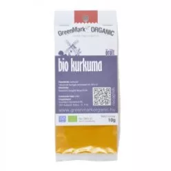 Greenmark bio kurkuma őrölt 10 g - Bio és natúr élelmiszerek