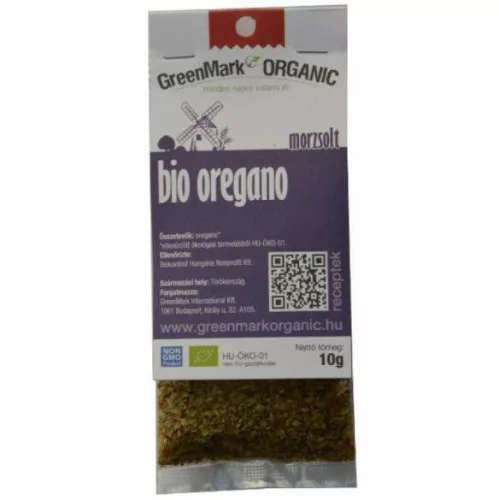 Greenmark bio oregano morzsolt 10 g - Bio és natúr élelmiszerek