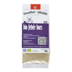 Greenmark bio fehér bors őrölt 20 g - Bio és natúr élelmiszerek