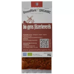 Greenmark bio gyros fűszerkeverék 20 g - Bio és natúr élelmiszerek