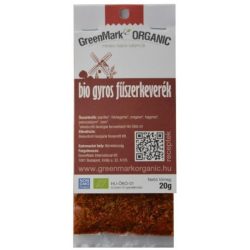 Greenmark bio gyros fűszerkeverék 20 g