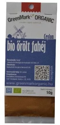 Greenmark bio őrölt fahéj 50 g - Bio és natúr élelmiszerek
