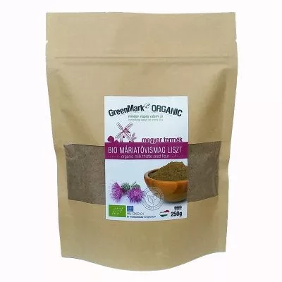 Greenmark bio máriatövismag liszt 250 g - Bio és natúr élelmiszerek