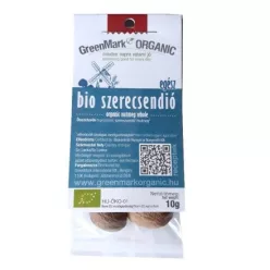 Greenmark bio szerecsendió egész 10 g - Bio és natúr élelmiszerek