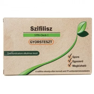 Vitamin Station szifilisz gyorsteszt - Bio és natúr kozmetikumok