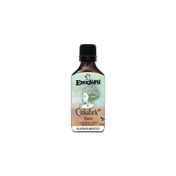 EzerJóFű Cickafark+ kivonat 50ml alkoholmentes, növényi glicerinnel