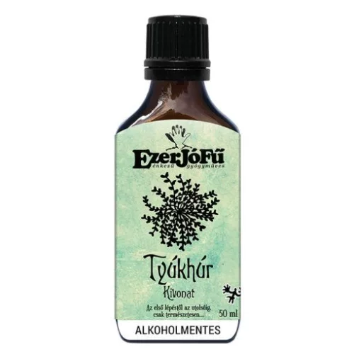 EzerJóFű Tyúkhúr kivonat 50ml alkoholmentes, növényi glicerinnel - 