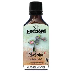 EzerJóFű Feketedió+ prémium elixír 50ml alkoholmentes, növényi glicerinnel - 