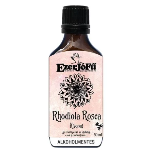 EzerJóFű Rhodiola Rosea kivonat 50ml alkoholmentes, növényi glicerinnel - 