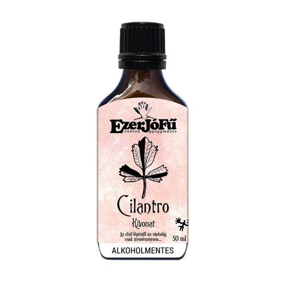 EzerJóFű Cilantro kivonat 50ml alkoholmentes, növényi glicerinnel