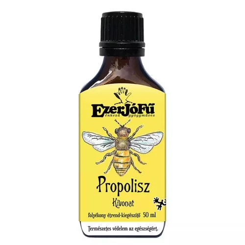 EzerJóFű Propolisz kivonat 50ml alkoholmentes, növényi glicerinnel - 