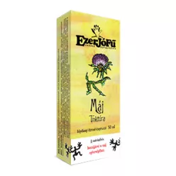 Ezerjófű máj tinktúra 50 ml - Bio és natúr étrendkiegészítők
