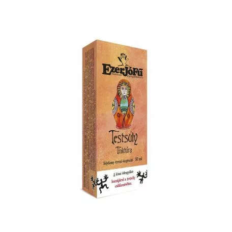 Ezerjófű testsúly tinktúra 50 ml - Bio és natúr étrendkiegészítők