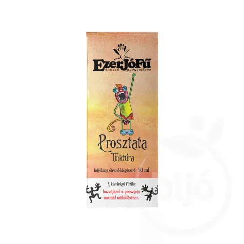 Ezerjófű prosztata tinktúra 50 ml - Bio és natúr étrendkiegészítők