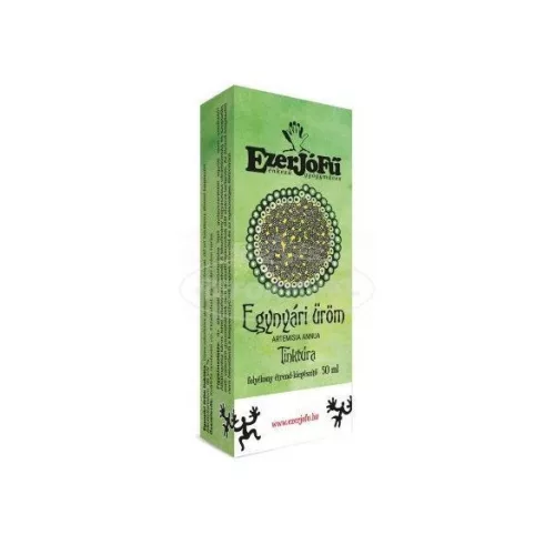 EZERJÓFŰ TINKTÚRA EGYNYÁRI ÜRÖM 50 ml - Bio és natúr étrendkiegészítők