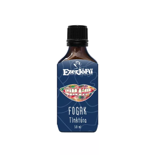 EzerJóFű Fogak tinktúra 50ml folyékony étrend-kiegészítő - 