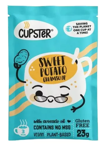 Cupster instant batáta krémleves 23 g – Készétel