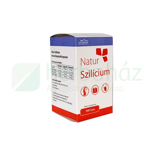 Vita Crystal Natúr Szilícium Kapszula 100Db