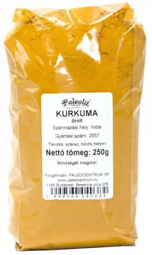 PALEOLIT KURKUMA ŐRÖLT 250 g - Bio és natúr élelmiszerek