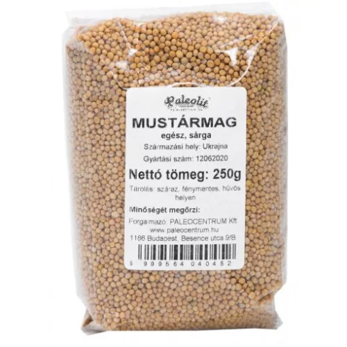 Paleolit Mustármag egész sárga 250g - 