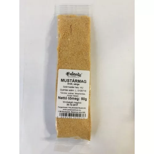 Paleolit mustármag őrölt sárga 50 g - Speciális étrend