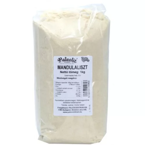 Paleolit Mandulaliszt zsírtalan 1kg (préselvényből) - 