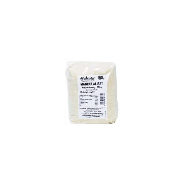 Paleolit Mandulaliszt zsírtalan 500g (préselvényből)