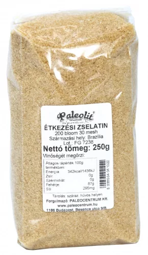 Paleolit Étkezési Zselatin  /Marha/ 250 g - Bio és natúr élelmiszerek