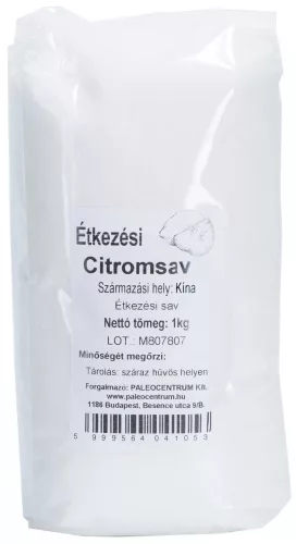 Paleolit Citromsav étkezési 1kg - 