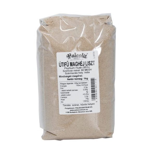 Paleolit Útifű maghéj liszt 1kg Psyllium Husk