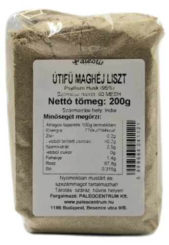 Paleolit Útifű maghéj liszt 200g Psyllium Husk - 