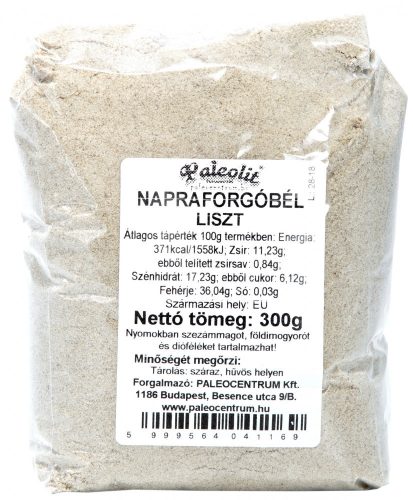 Paleolit Napraforgóbél liszt 300g préselvényből - 