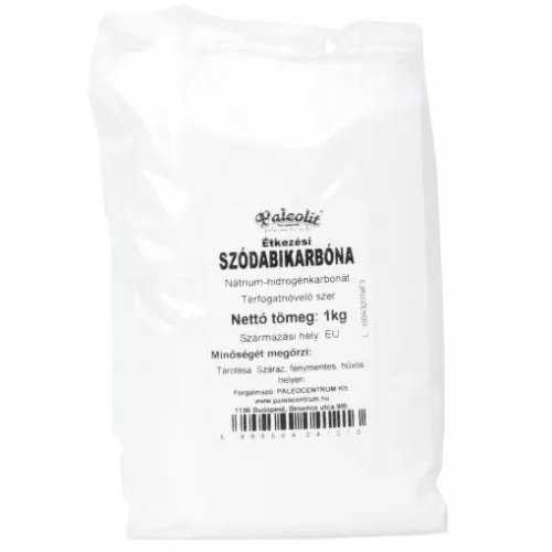 Paleolit Szódabikarbóna étkezési 1kg Nátrium-hidrogén-karbonát - 