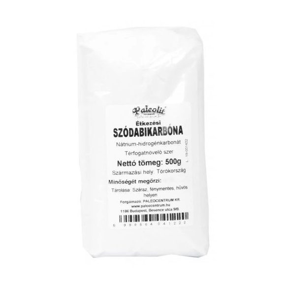 Paleolit Szódabikarbóna étkezési 500g Nátrium-hidrogén-karbonát