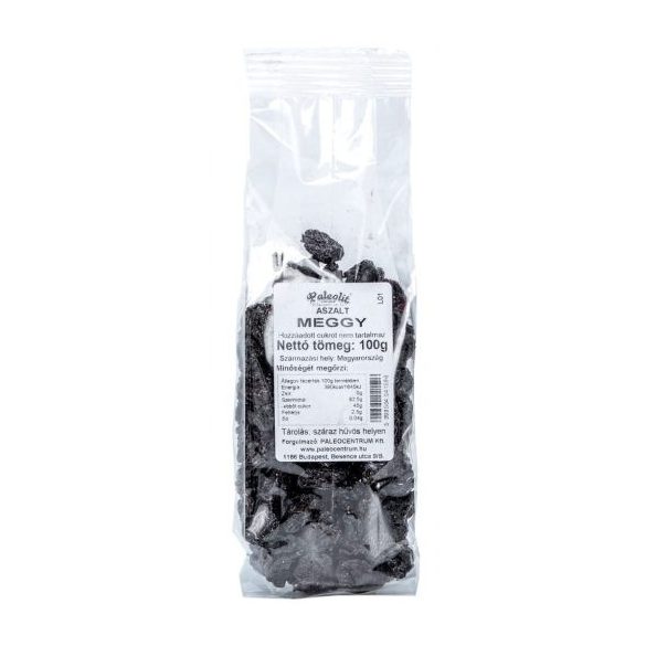 Paleolit Aszalt meggy cukormentes 100g