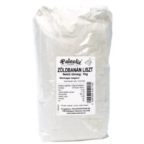 Paleolit Zöldbanán liszt 1kg - 
