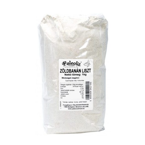 Paleolit Zöldbanán liszt 1kg