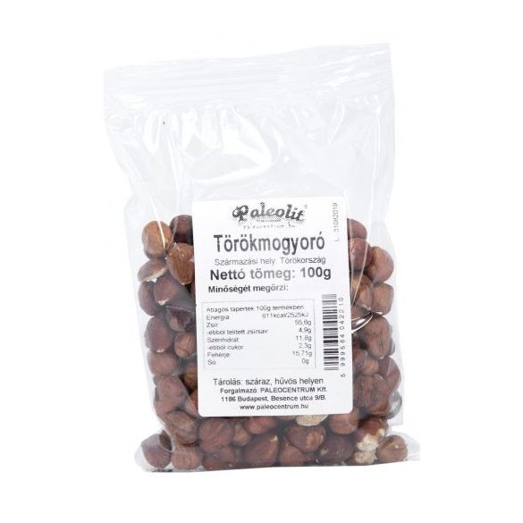 Paleolit Törökmogyoró natúr 100g
