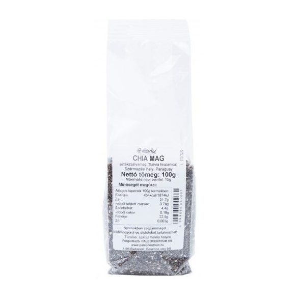 Paleolit Chia mag fekete 100g