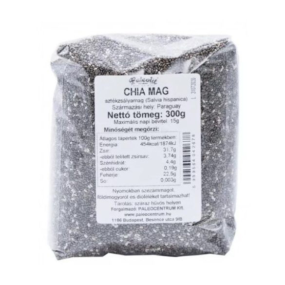 Paleolit Chia mag fekete 300g